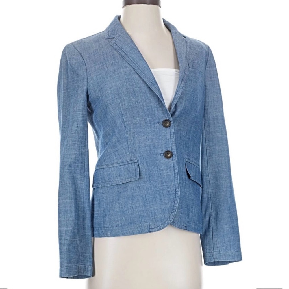 J. Crew Factory Blue Blazer
